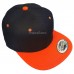 Snapback Hat HipHop Baseball Cap Cool Two Tone One Size New Flat Bill Blank NWT  eb-44918665